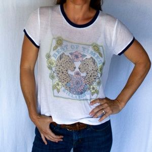 Retro White Soft Billabong Tshirt